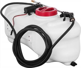 img 4 attached to 15.8 Gallon ATV Spot Sprayer With 12 Volt Power, 0.6 GPM, And 58 PSI For Efficient Garden, Lawn, And Agriculture Spraying - Happybuy Broadcast And Spot Sprayer
