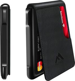 img 4 attached to 💼 Tactical Aluminum Men's Wallets with RFID Blocking - Enhanced Wallets, Card Cases & Money Organizers