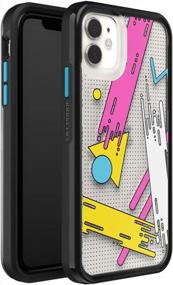 img 2 attached to LifeProof SLAM Series IPhone 11 Case - Clear/Black With POP Art Graphic Design