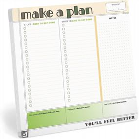 img 2 attached to 📝 Organize Your Workstation with Knock Knock Make a Plan Sticky Paper Mousepad