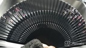 img 8 attached to Stay Cool In Style: OMyTea Peacock Folding Fan For Women In Asian Oriental Theme - Perfect For Weddings, Parties, And Gifts