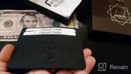 img 1 attached to Minimalist RFID 🧡 Blocking Front Pocket Wallet review by Jerardo Yatnalkar