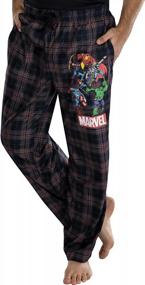 img 3 attached to 🌟 Stylish and Comfortable Marvel Vintage Distressed Avengers Sleepwear