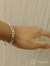 img 8 attached to 💎 Exquisite Italian Sterling Bracelet for Boys by Verona Jewelers: Elegant Jewelry for Young Gentlemen