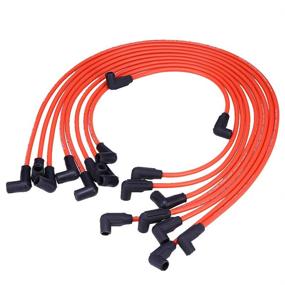 img 3 attached to 🔌 High Performance Spark Plug Wire Set for Electronic HEI SBC BBC 350 383 454 (9 Pcs) - 10.5MM