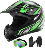 ilm youth kids atv motocross dirt bike motorcycle bmx downhill off-road mtb mountain bike helmet dot approved model-b07 (youth-s logo