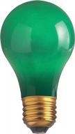 🟢 brighten up with satco s6091 25w a19 ceramic green incandescent light bulb logo