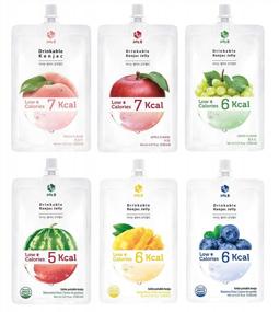 img 1 attached to JELLY B Apple Drinkable Konjac Jelly - 10 Packs Of 150Ml For Healthy, Natural Weight Loss And Diet Supplements, 0G Sugar, Low Calorie At Only 6 Kcal Each Packet