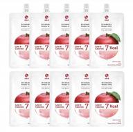 jelly b apple drinkable konjac jelly - 10 packs of 150ml for healthy, natural weight loss and diet supplements, 0g sugar, low calorie at only 6 kcal each packet logo