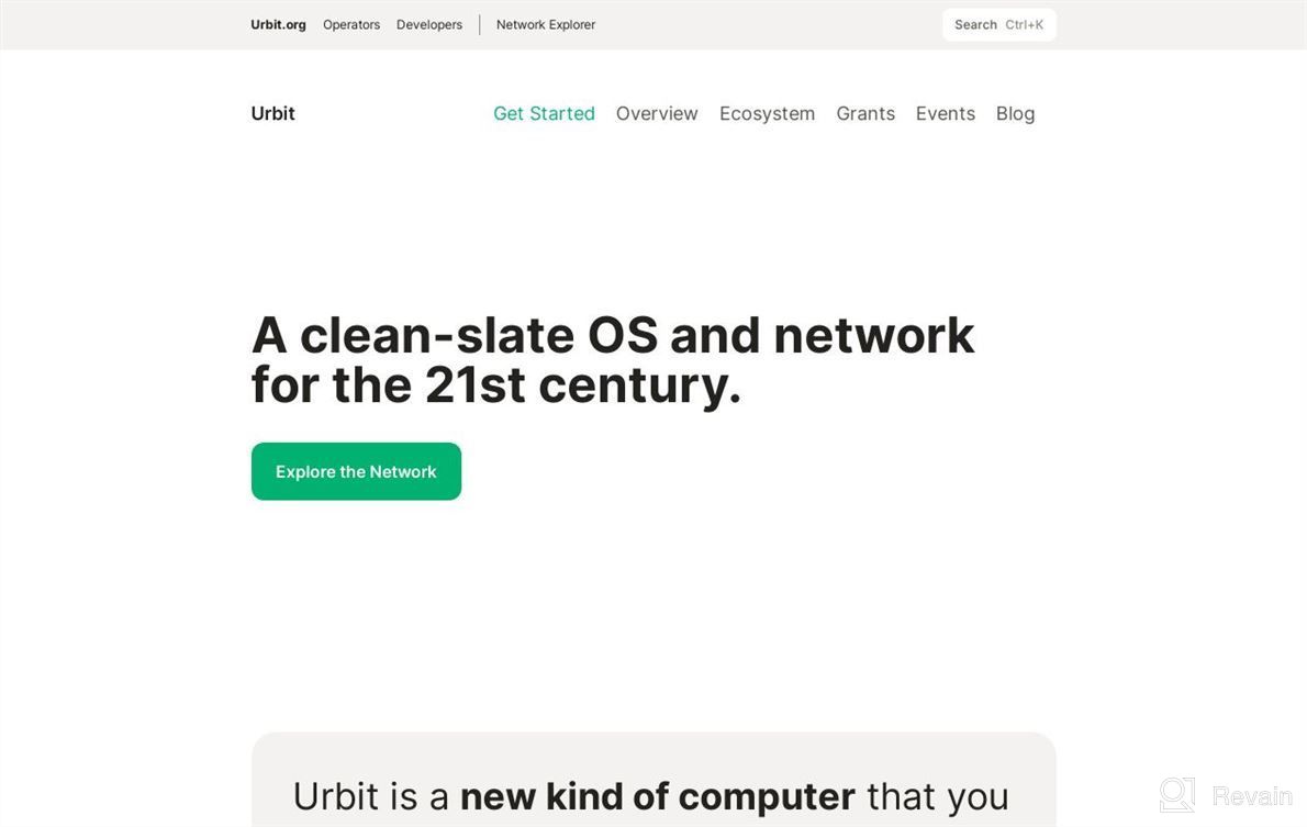 img 1 attached to Urbit review by Darnell Evans