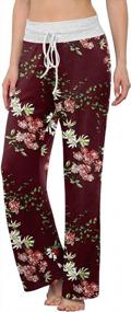 img 4 attached to Comfortable And Versatile Women'S Lounge Pants For All-Season Wear