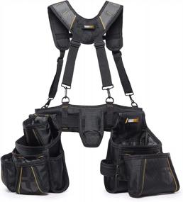 img 4 attached to Heavy Duty Deluxe Carpenter Suspension Rig With Adjustable Size And Pockets By ToughBuilt - Premium Quality And Durable For Pro Use (TB-302-6)