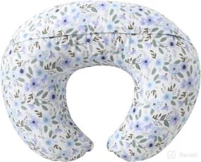 img 2 attached to 🌸 Premium Cotton Nursing Pillow and Body Positioner for Breastfeeding - Orchid