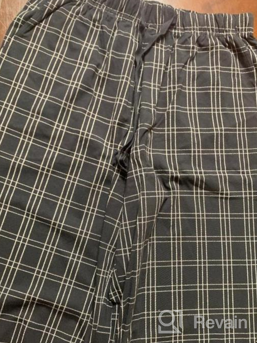 img 1 attached to Discover Premium Comfort with DAVID ARCHY Cotton Pajama Bottoms - Men's Clothing review by Dave Tapia