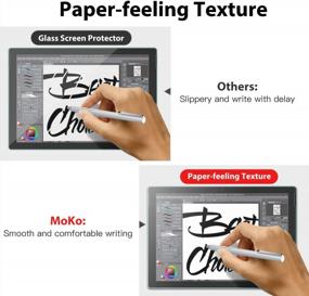 img 1 attached to 📝 MoKo Like Paper Screen Protector: Write, Draw and Sketch on Your Surface Go 2 / Go, Just Like on Paper!