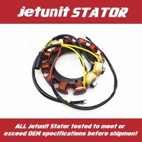 img 3 attached to Статор Jetunit V6 для Johnson Evinrude 173-4287 подвесной 185 200 225 250 275 300 л.с. 583415 584287 763765 18-5861 1988-1994 35-амперный 2-тактный 6/8-цилиндровый