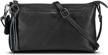 small leather crossbody bag: lecxci zipper clutch purse for women's phone, shoulder & wristlet wallet logo