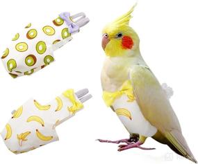 img 4 attached to KAMA BRIDAL Washable Reusable Cockatiel