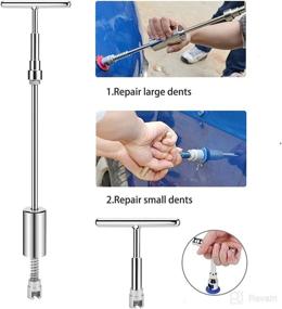 img 3 attached to 🔧 MENQANG Dent Repair Kit - Ultimate Dent Removal Tool for Car, Door, and Refrigerator Surface Repairs