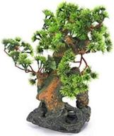 🐠 enhance your aquarium with penn-plax bonsai tree decor: multiple sizes & designs available – bonsai on rocks #2 (rr993) logo