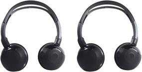 img 1 attached to 🎧 MDX DVD Headphones Headsets (2-Pack) 2006-2019, including 2015, 2017, and 2018 models