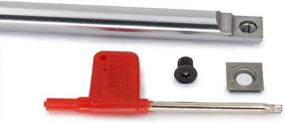 img 2 attached to Wood Turning Tool Carbide Tipped Lathe Full Size Rougher Tool Bar With Square Carbide Insert And Screw M6×8 And Star Key Wrench，For Wood Hobbyist Or DIY Or Carpenter， Type SQ-14（Handle Not Include）