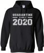 unisex quarantine graduation hoodie sweatshirt by teesandtankyou for class of 2020 logo