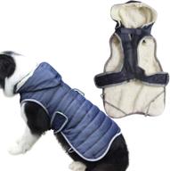 🐶 cozy fleece hooded dog jacket by joydaog - winter warmth for small dogs логотип