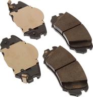 🔵 171-1072 front disc brake pad set by gm genuine parts - includes clips and shims for enhanced performance логотип