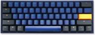 улучшите свой игровой опыт с механической клавиатурой ducky one 2 mini horizon с белой светодиодной подсветкой и переключателями cherry mx silver логотип