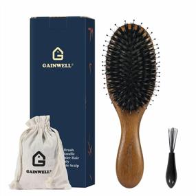 img 1 attached to Compact And Efficient: Discover The GAINWELL Small Hair Brush