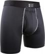 men's 6-inch power shift boxer briefs by 2undr - optimal comfort and support logo