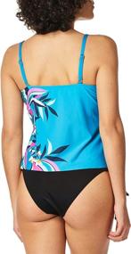img 1 attached to 👙 Women's 24Th Ocean 2 Tiered Tankini Swimsuit - Clothing for Swimsuits & Cover Ups