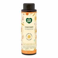 ecolove - natural conditioner for dry, damaged hair and color treated hair - no sls or parabens - with natural carrot and pumpkin extract - vegan and cruelty-free, 17.6 oz logo
