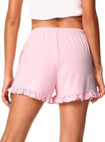 img 3 attached to Plus Size Women'S WiWi Bamboo Sleep Shorts: Soft Pajama Bottoms For Comfort & Style | S-4X