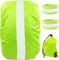 stay safe and dry with hivisible reflective rainproof backpack cover - perfect for 10-30l backpacks! логотип