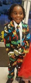 img 6 attached to 🎉 OppoSuits Boys Badaboom Party Suit: Trendy Boys' Clothing for Parties and Celebrations