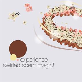 img 2 attached to Renuzit Scent Swirls Air Freshener Gel - Vanilla, Apricot Blossom & Almond - 7 Ounces (Pack of 12)