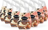 renuzit scent swirls air freshener gel - vanilla, apricot blossom & almond - 7 ounces (pack of 12) логотип