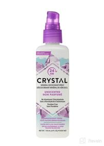 img 4 attached to 🌬️ Cool & Confident: Crystal 086449300093 Deodorant Spray Pump – Unisex Fragrance for All-day Freshness