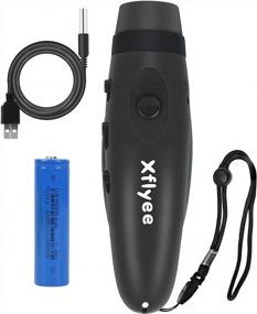 img 4 attached to Xflyee Electronic Whistle: USB Charged With Adjustable Tones, Perfect For Referees, Coaches, And Outdoor Safety