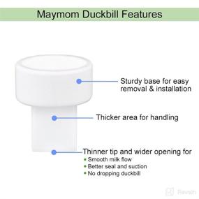 img 1 attached to Maymom Duckbill Spectra Original Accessories Feeding better for Breastfeeding