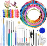 156 pcs punch needle tool kit with 110 pcs embroidery thread - perfect for beginners! logo