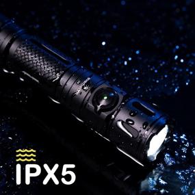 img 1 attached to Powerful And Durable: Everbeam E2 LED Tactical Flashlight With 1500 Lumen Ultra Brightness, Waterproof Design, And Long Battery Life Of 12 Hours For Your Next Adventure