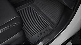 img 4 attached to 🚗 Genuine Toyota 2021 & Newer Venza All Weather Floor Liners/Mats - Durable Protection for your Vehicle