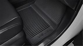 img 2 attached to 🚗 Genuine Toyota 2021 & Newer Venza All Weather Floor Liners/Mats - Durable Protection for your Vehicle