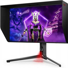 img 1 attached to 🎮 Enhance Your Gaming Experience with the AOC AG274QG Tournament Monitor: Ultimate 2560X1440P, 240Hz Refresh Rate, Anti-Glare Screen, Built-In Speakers, Flicker-Free & Blue Light Filter