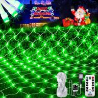 light up your holiday bushes: knonew christmas net lights with 360 leds and 8 modes логотип