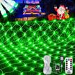 light up your holiday bushes: knonew christmas net lights with 360 leds and 8 modes logo
