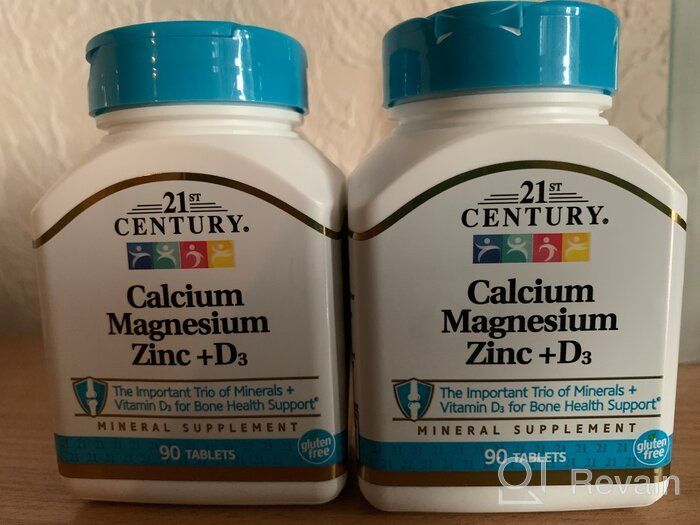 img 1 attached to Calcium Magnesium Zinc D3 tab., 90 pcs. review by Celina Olivia Leja ᠌